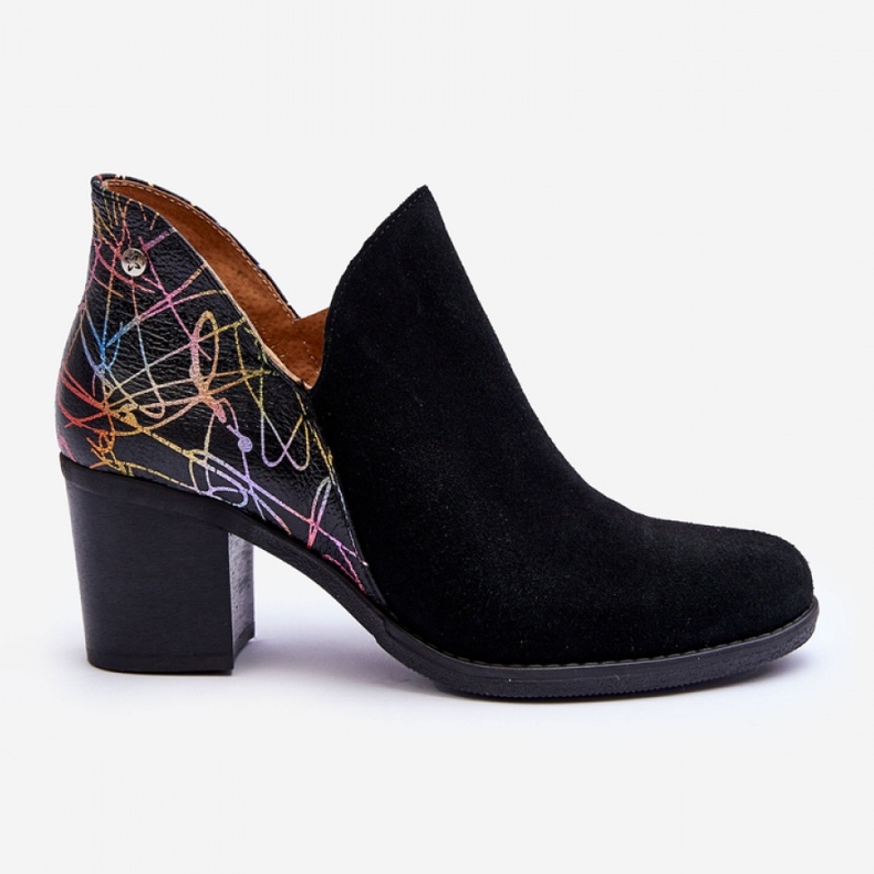 Step in style Bakancs Maciejka 04492-99 fekete bőr - Lépjen stílusosan 1