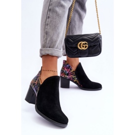 Step in style Bakancs Maciejka 04492-99 fekete bőr - Lépjen stílusosan 2