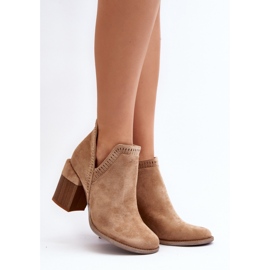Step in style Csizma Modell Jolnima A5729-63 Beige - Lépjen stílusosan bézs 1