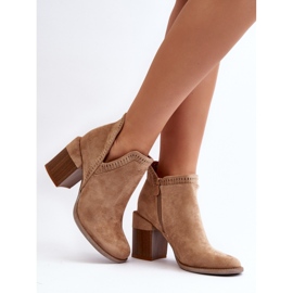 Step in style Csizma Modell Jolnima A5729-63 Beige - Lépjen stílusosan bézs 2