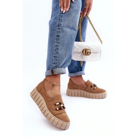 Step in style Cipők Lewski 3398 Sötétbézs modell - Lépj stílusosan 1 Step in style Cipők Lewski 3398 Sötétbézs modell - Lépj stílusosan 1