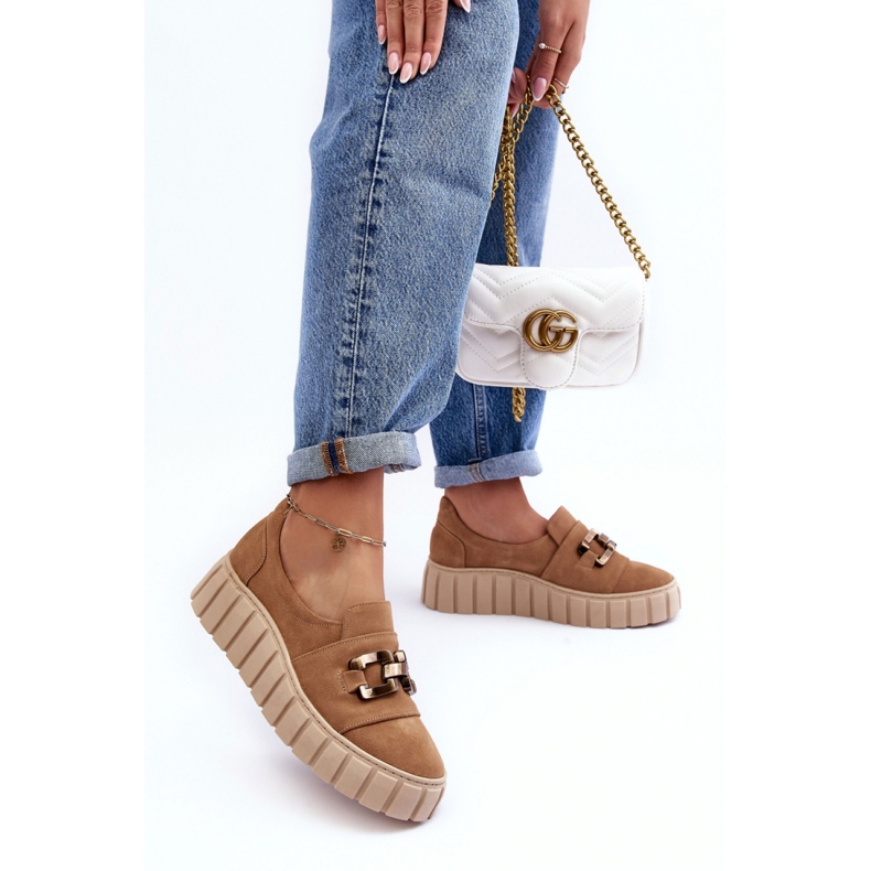 Step in style Cipők Lewski 3398 Sötétbézs modell - Lépj stílusosan 1 Step in style Cipők Lewski 3398 Sötétbézs modell - Lépj stílusosan 1