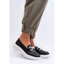 Step in style Mokaszin S.Barski LR720 fekete - Lépj stílusosan 1