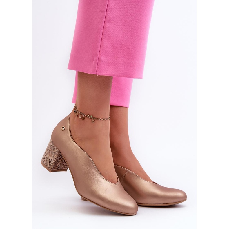 Step in style Szivattyúk Maciejka 06422-25 arany modell - Lépj stílusosan sárga 1 Step in style Szivattyúk Maciejka 06422-25 arany modell - Lépj stílusosan sárga 1