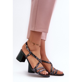 Step in style Szandál Maciejka 06653-09 Sötétzöld - Lépjen stílusosan 1