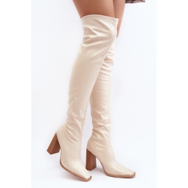 Step in style Orcella 6028 bézs modell csizma - Lépjen stílusosan 1