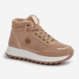 Step in style Sportcipők Ariatte TL288-63 Khaki modell – Lépjen stílusosan bézs 2