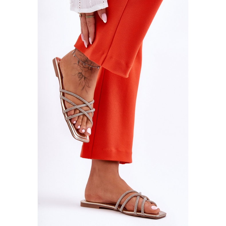 Step in style Szandál-flip-flop Leomi 5628-2 CLA-1 Gold modell - Lépjen stílusosan sárga 1 Step in style Szandál-flip-flop Leomi 5628-2 CLA-1 Gold modell - Lépjen stílusosan sárga 1