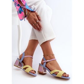 Step in style Da CR482 sárga szandál - Lépjen stílusosan 2