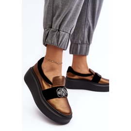 Step in style Cipők Laura Messi 2697/744-300 Gold modell – Lépj stílusosan sárga 1