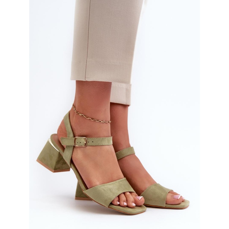 Step in style Leisha LT33-10 zöld szandál - Lépj stílusosan 1