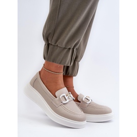 Step in style Mokaszin S.Barski LR720 Bézs - Lépj stílusosan 1