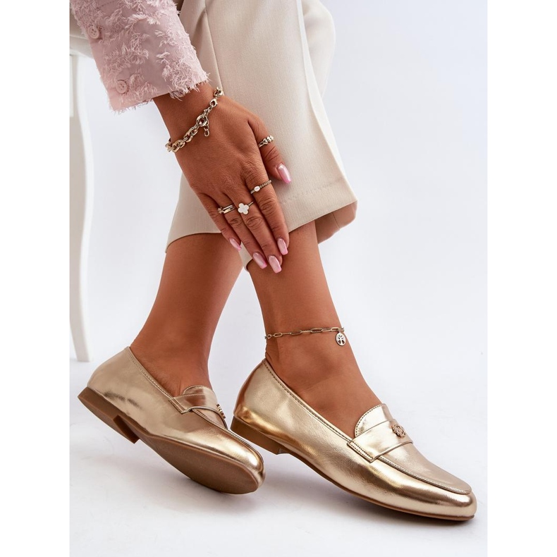 Step in style Sylvaine 24PB98-6990 arany mokaszin - Lépj stílusosan sárga 2 Step in style Sylvaine 24PB98-6990 arany mokaszin - Lépj stílusosan sárga 2