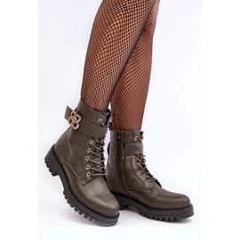 Step in style Workers Model Ciossava QT17 Green - Lépjen stílusosan zöld 2