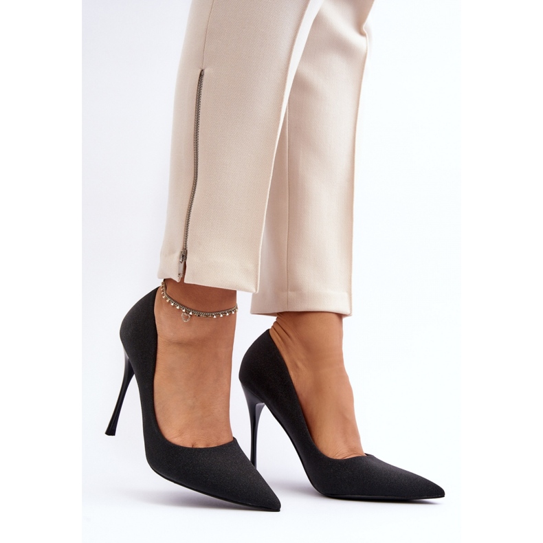 Step in style Magas sarkú Tiberon modell LE103 Fekete - Lépj stílusosan 1