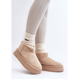 Step in style Hócsizma Caliksa UA-1855 Bézs modell - Lépj stílusosan 1