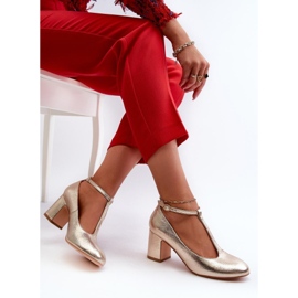 Step in style Szivattyúk Raniyah 834283 arany - Lépjen stílusosan sárga 1