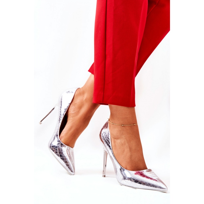 Step in style Magassarkú Tissoria LY9177-2 Ezüst modell - Lépj stílusosan szürke 1 Step in style Magassarkú Tissoria LY9177-2 Ezüst modell - Lépj stílusosan szürke 1