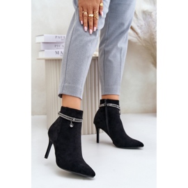 Step in style Bakancs Vinceza 16469 fekete - Lépjen stílusosan 1