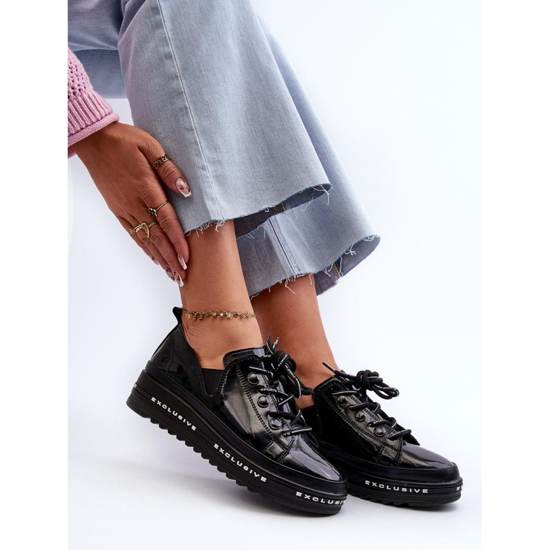 Step in style Cipők Model S.Barski LR620 Fekete - Lépj stílusosan 1