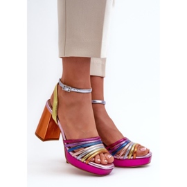 Step in style Szandál Da CR920 Multicolor Pink - Lépjen stílusosan sokszínű 1