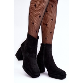 Step in style Bakancs Modell Abnous NS293P Fekete - Lépjen stílusosan 1 Step in style Bakancs Modell Abnous NS293P Fekete - Lépjen stílusosan 1