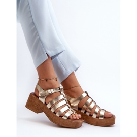 Step in style Zazoo 40410 Gold modell szandál - Lépj stílusosan sárga 2 Step in style Zazoo 40410 Gold modell szandál - Lépj stílusosan sárga 2