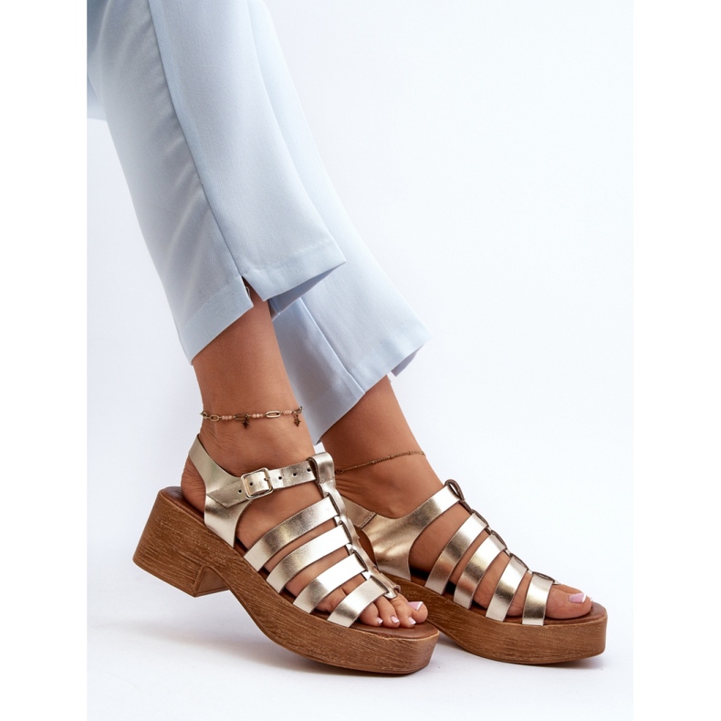 Step in style Zazoo 40410 Gold modell szandál - Lépj stílusosan sárga 2 Step in style Zazoo 40410 Gold modell szandál - Lépj stílusosan sárga 2