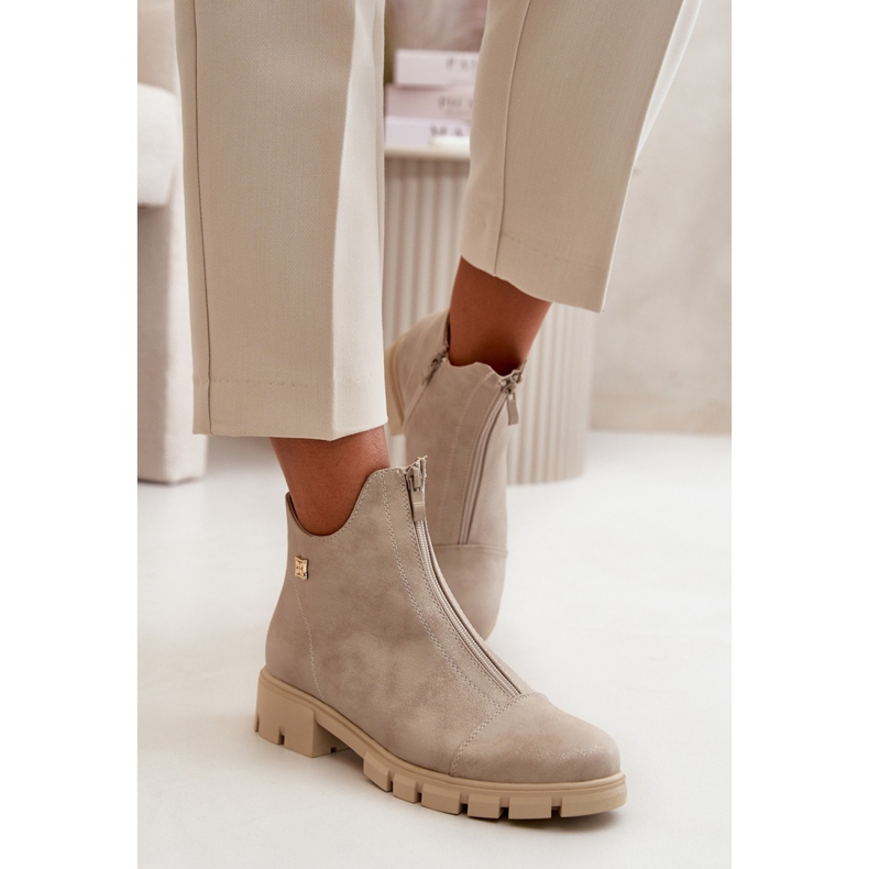 Step in style Csizma Modell Verietta RMR23123-11 Arany - Lépj stílusosan sárga 1