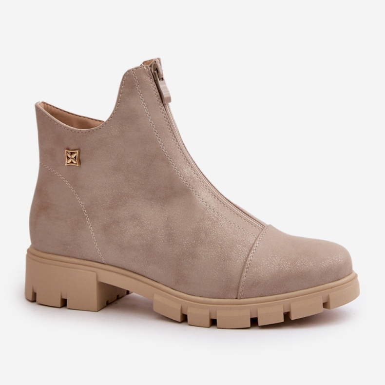 Step in style Csizma Modell Verietta RMR23123-11 Arany - Lépj stílusosan sárga 2