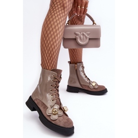 Step in style Da MR870-76 modell csizma szürke/barna - Lépjen stílusosan 1