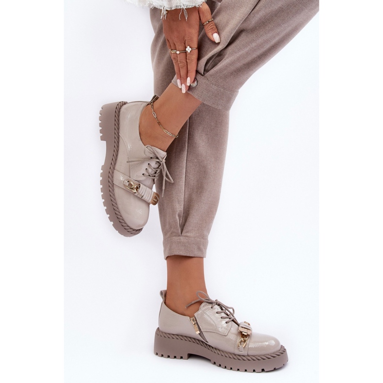 Step in style Cipők Model Da MR870-81 Grey Lakk - Lépj stílusosan szürke 1 Step in style Cipők Model Da MR870-81 Grey Lakk - Lépj stílusosan szürke 1