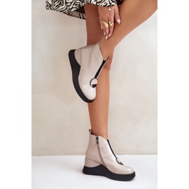 Step in style Da MR880-136 bézs modell csizma - Lépjen stílusosan 1