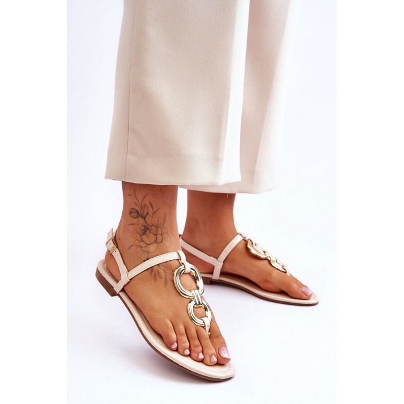 Step in style Model Keep Going 7929 Bézs szandál - Lépjen stílusosan 1