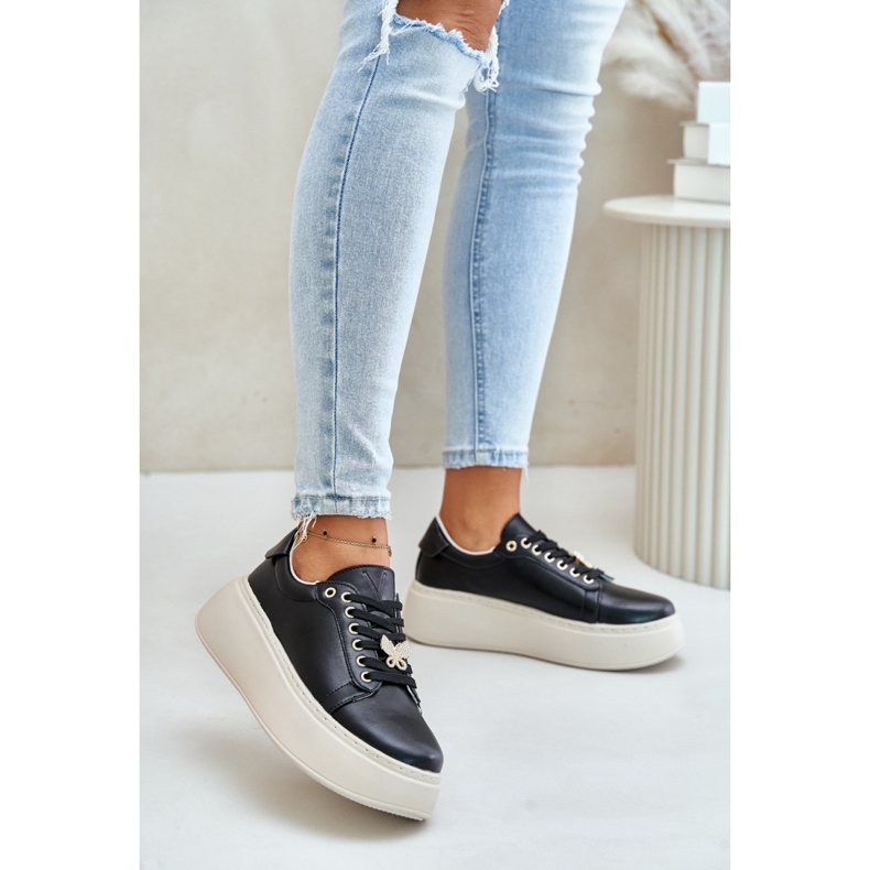 Step in style Sportcipő Vinceza 89101 fekete modell - Lépjen stílusosan 1