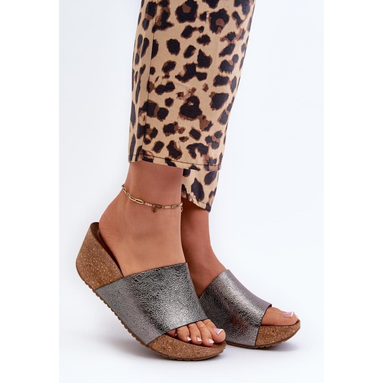 Step in style Szandál flip-flop Zazoo 40291 Grafit modell - Lépjen stílusosan szürke 1