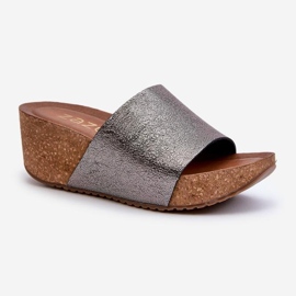 Step in style Szandál flip-flop Zazoo 40291 Grafit modell - Lépjen stílusosan szürke 2