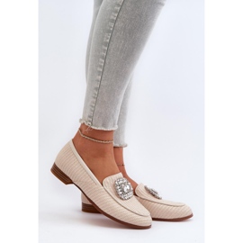 Step in style Mokaszinok Modell Da MR38-676 Beige - Lépj stílusosan bézs 1