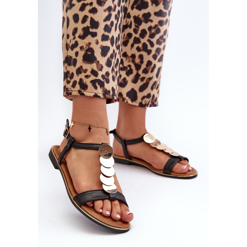 Step in style Jeritellia CK281P modell szandál fekete - Lépj stílusosan 2