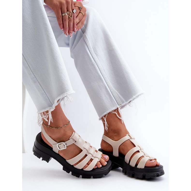 Step in style Zaxy NN285040 világos bézs modell szandál - Lépjen stílusosan 1