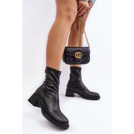 Step in style Csizma Modell Aphroteia 23BT35-6449 Fekete bőr - Lépjen stílusosan 1