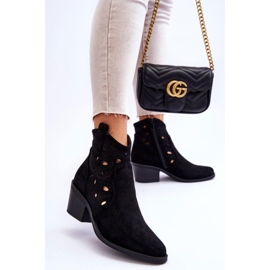 Step in style Csizma Model S.Barski HY42-086 Fekete - Lépj stílusosan 1