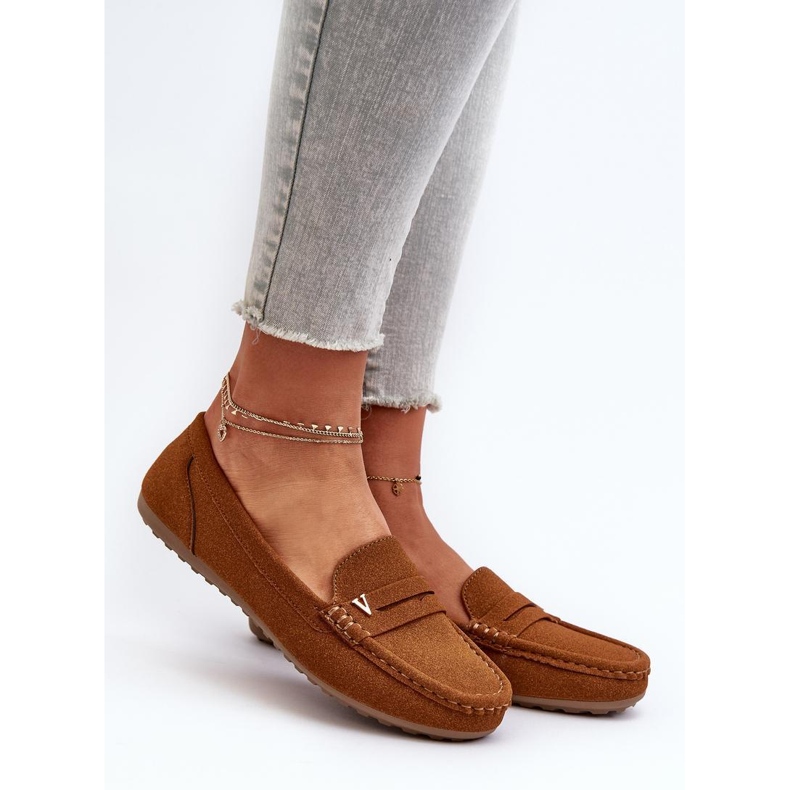 Step in style Mokaszin modell Iramarie DF879 Camel - Lépj stílusosan barna 1