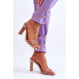 Step in style Nessy H8-508 Beige modell szandál - Lépjen stílusosan bézs 1