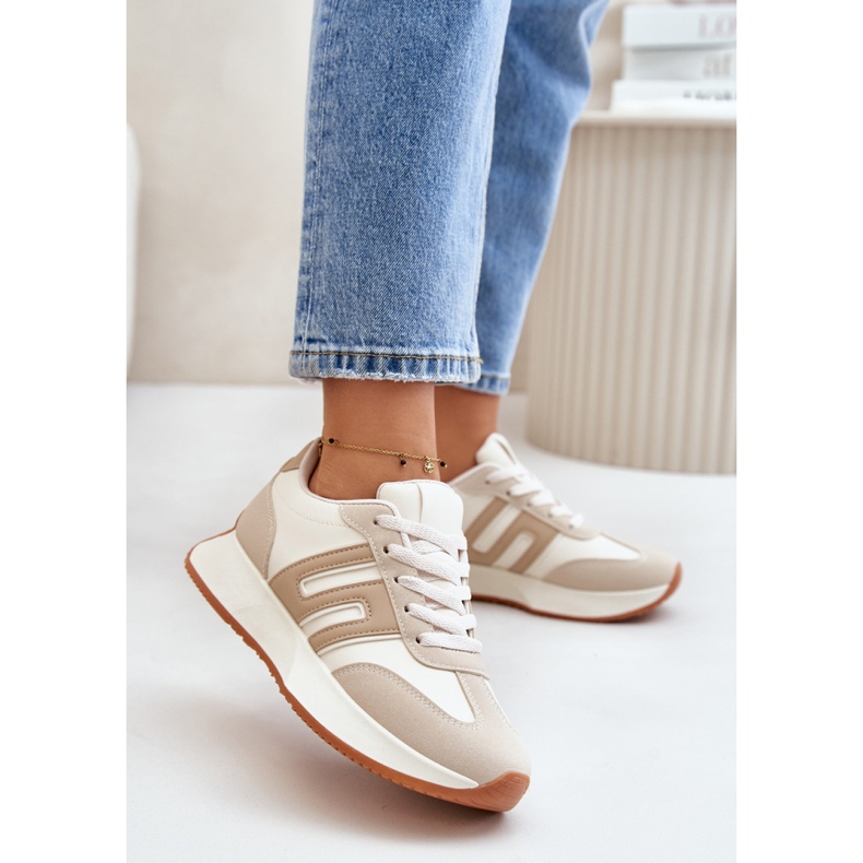 Step in style Sportcipők Modell Thari 1W-N1 Bézs - Lépj stílusosan 1