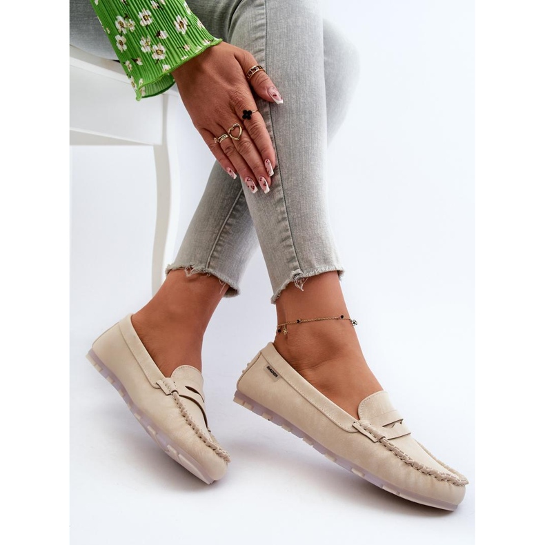 Step in style Mokaszin Celoria M502-8 Világos bézs modell - Lépj stílusosan 1