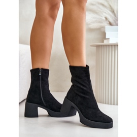 Step in style Csizma Model S.Barski HY42-739 Fekete - Lépj stílusosan 1