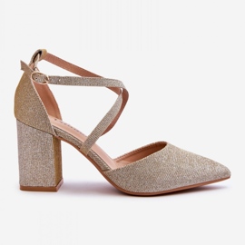 Step in style Szivattyúk Modell Galaxy LY-9237-3 Gold - Lépjen stílusosan sárga 2