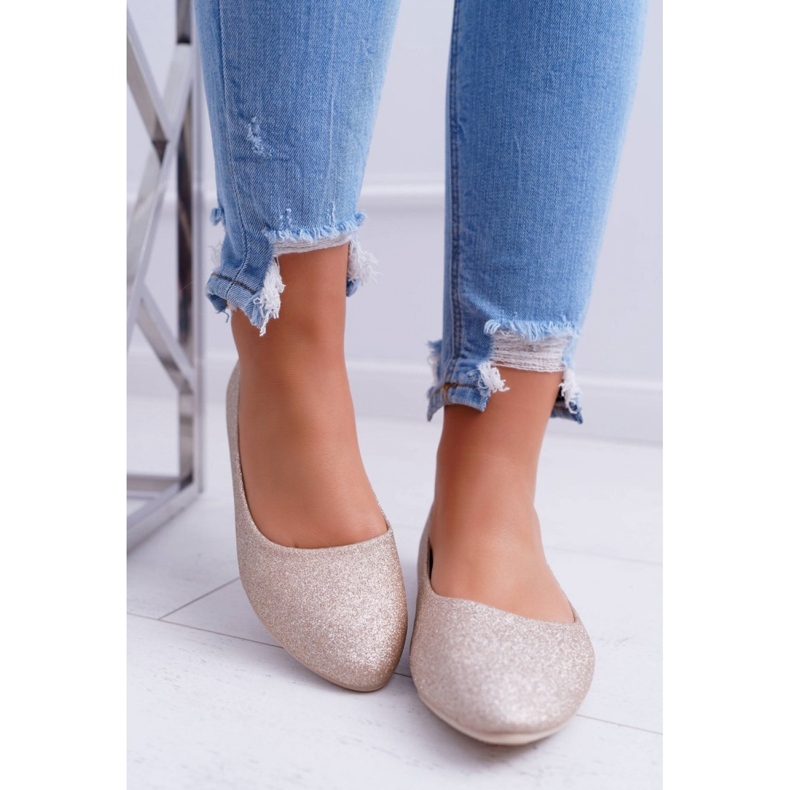 Step in style Balett lakások Modell Tiffy CC200P Gold - Lépjen stílusosan sárga 1