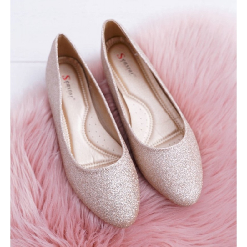 Step in style Balett lakások Modell Tiffy CC200P Gold - Lépjen stílusosan sárga 2